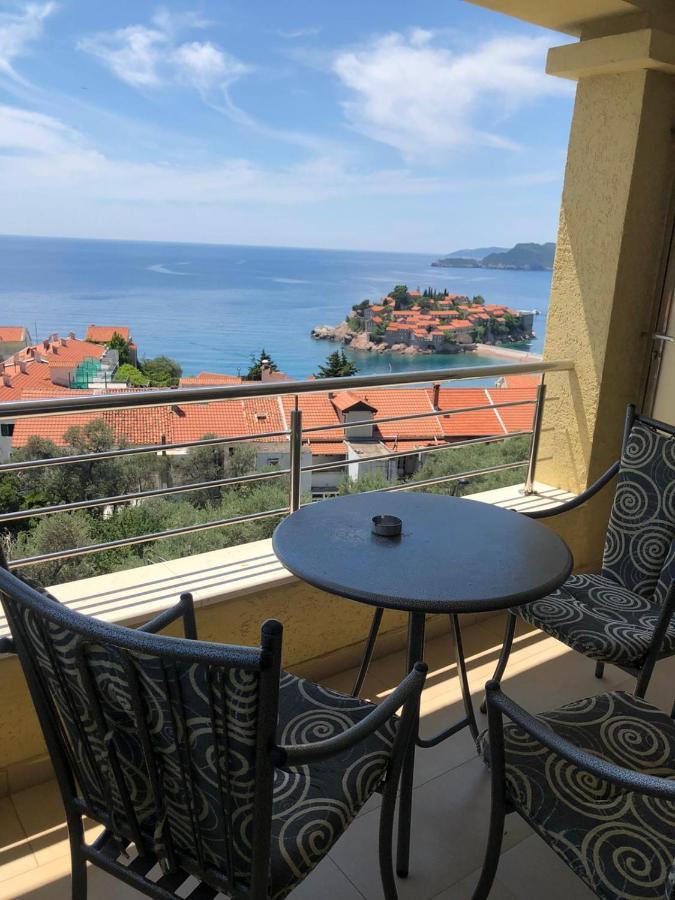 Bmv Room 2 With East Island View Sveti Stefan Εξωτερικό φωτογραφία